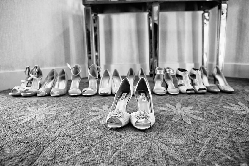 Bride and Bridesmaids shoes