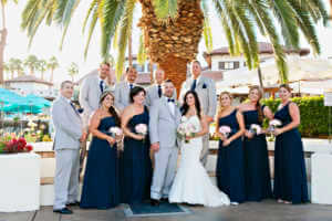 Wedding Party at Omni Rancho Las Palmas