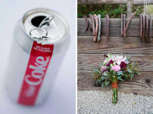 The ring and the bouquet photograph