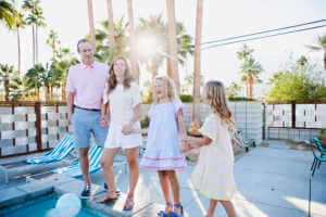 documentary family photo session in Palm springs