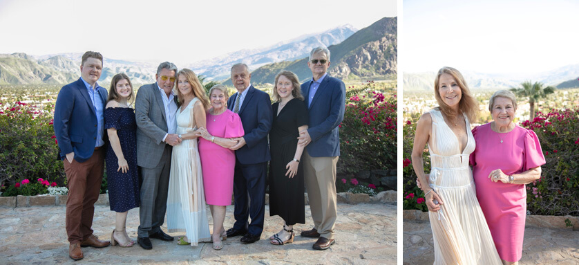 Family Photos, wedding photos, Palm Springs wedding photos