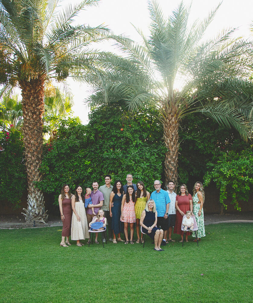 Family photography session in Indio