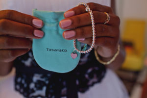 Tiffany's silver wedding bracelet