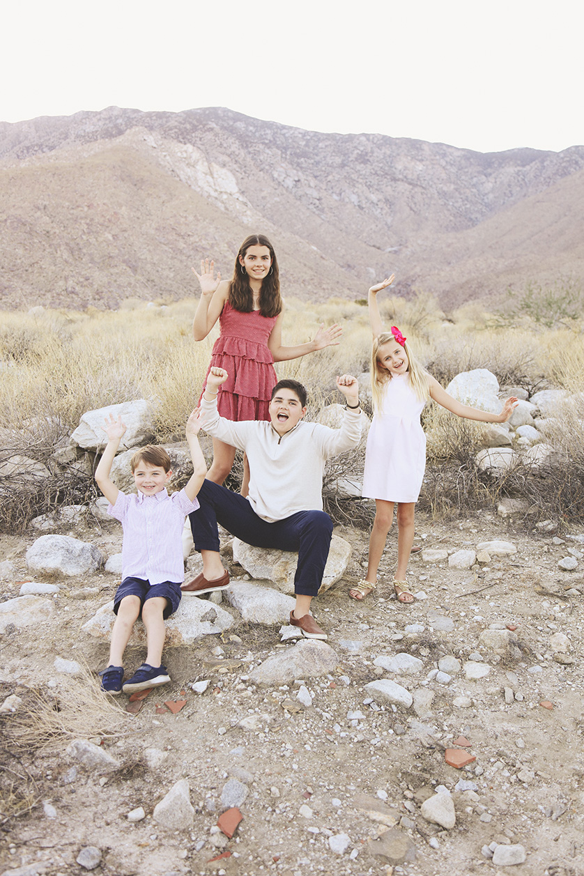 Kids and family photographer, Palm Springs CA.