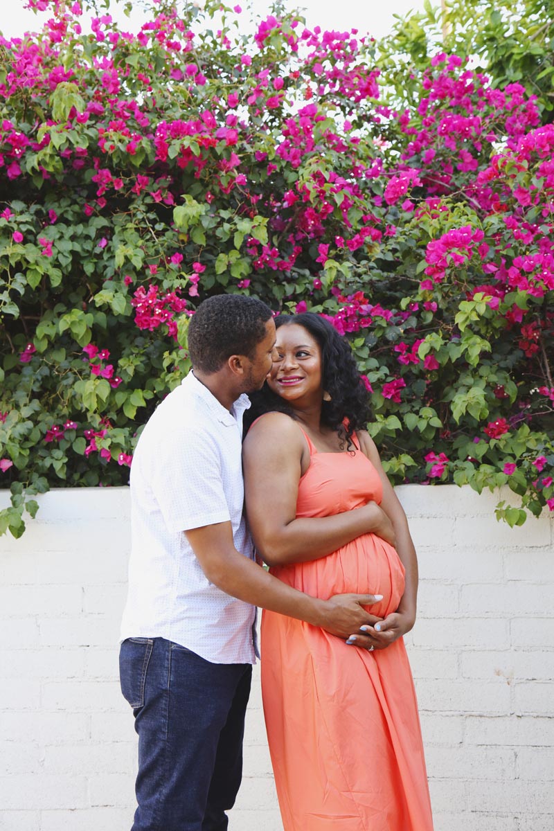 Maternity/couples photos in downtown Palm Springs