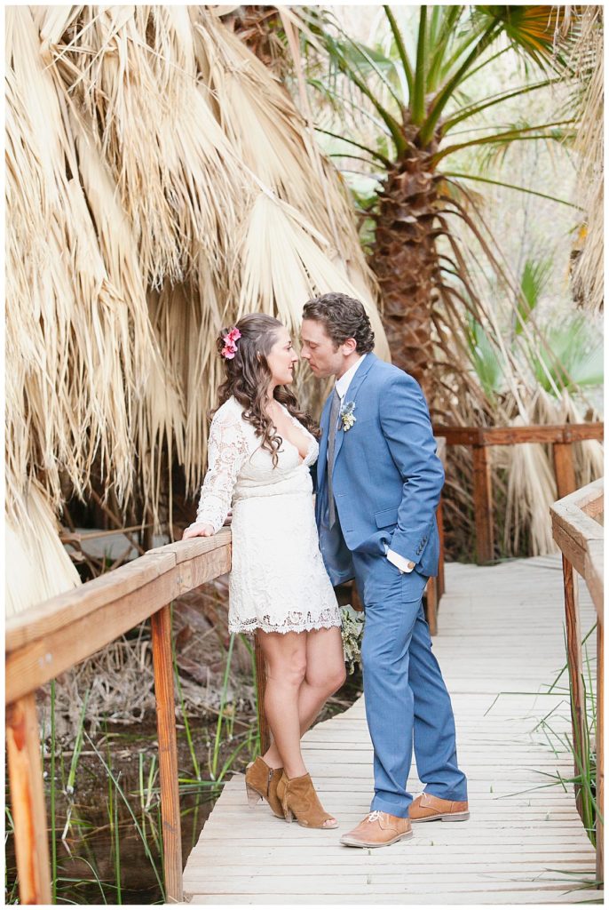 Coachella Valley Preserve wedding elopement