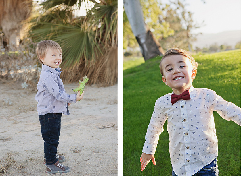 Candids of toddlers in nature