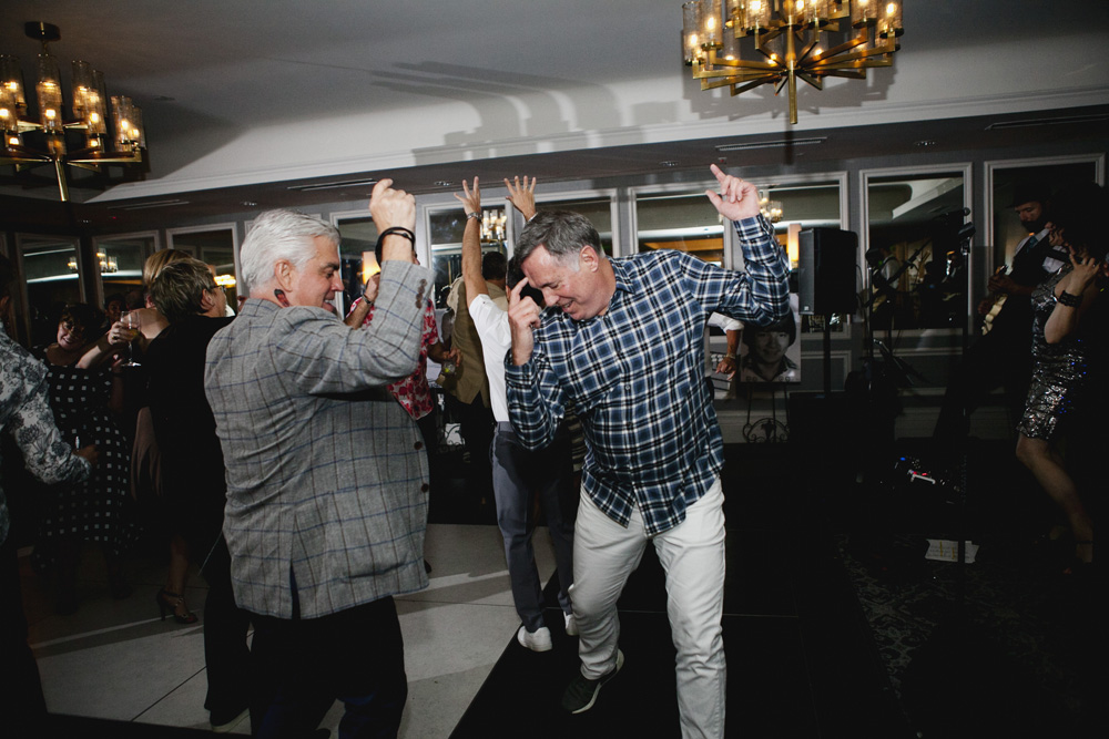 Guests having fun on the dance floor