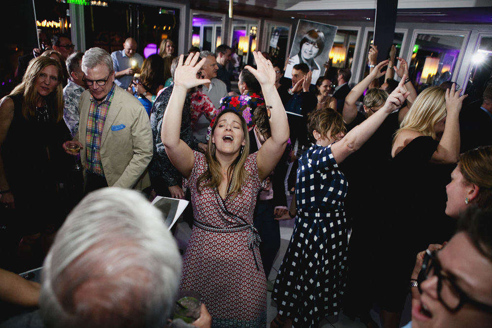 Guests on the dance floor