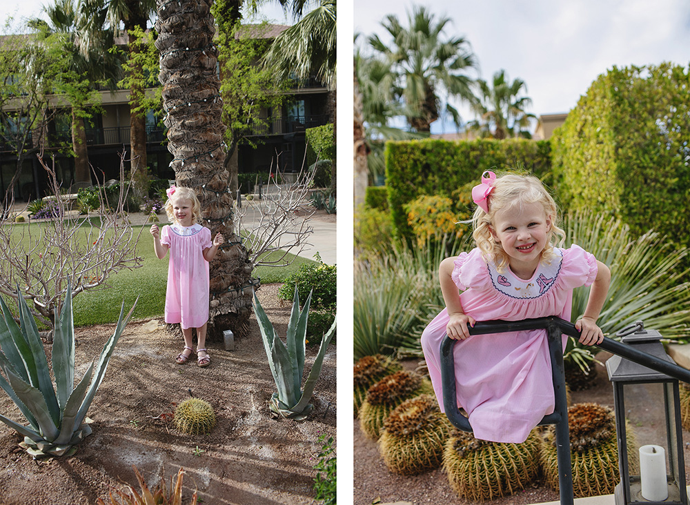 Casual candid captures of a young girl during a photos session.